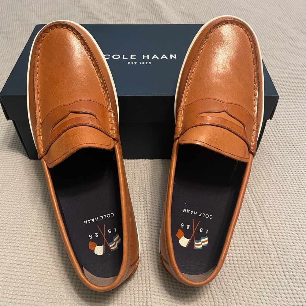 Cole Haan, Nantucket Loafer, Acorn Leather, Men’s Size 10.5
